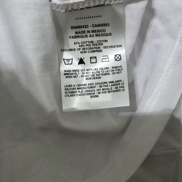 Nike‎ Dri-Fit Men's Tee Shirt Size Large White Graphic Print Long Sleeve NEW - Picture 15 of 15